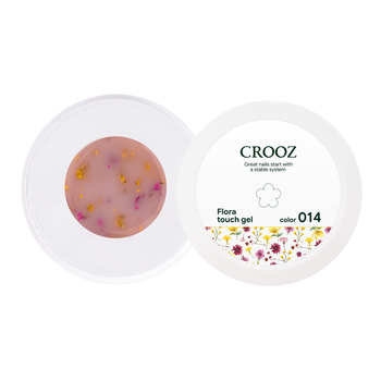 Гель для наращивания Crooz Builder Floral Touch Gel №14 15 мл