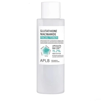 Тонер для освітлення шкіри з глутатіоном і ніацинамідом APLB Glutathione Niacinamide Facial Toner (160 мл)