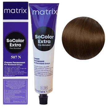 Крем-фарба для волосся MATRIX SoColor EXTRA Pre-Bonded 507N блондин натуральний 90 мл