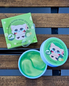 Гидрогелевые патчи для глаз с экстрактом огурца SERSANLOVE Cucumber Water Optic Eye Mask, 90 g 60 шт