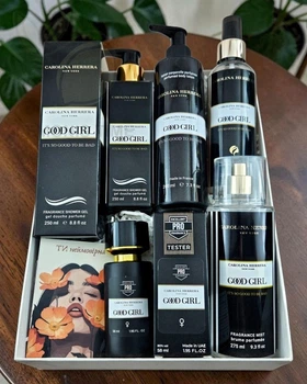 Парфюмированный набор No Brand аналог Carolina Herrera Good Girl 5 в 1
