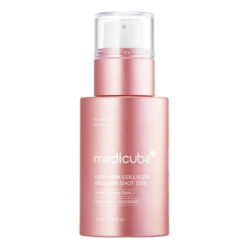 Medicube PDNR Pink Collagen Exosome Shot 2000 Сироватка з полінуклеотидами, екзосомами та спікулами, для щоденного використання