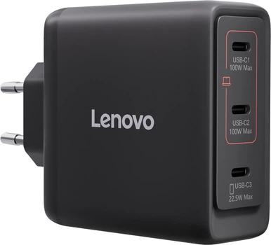 Ładowarka Lenovo 40AW100BEU 3xUSB-C 100W GaN (40AW100BEU)