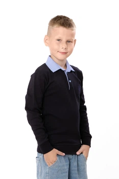 Дитячий джемпер для хлопчика NoBrand 110 Темно-синій (p-20890-251663)