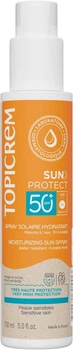 Солнцезащитный спрей Topicrem Sun Protect увлажняющий SPF50 150 мл (3700281705553)