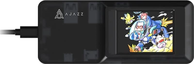 Функціональний хаб 8 в 1 Ajazz AKP01E-B з дисплеєм HDMI 4K PD 100 Вт