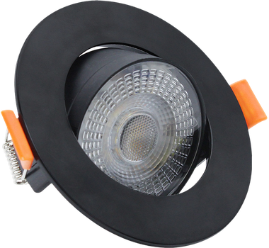 Ruchome oczko podtynkowe Light Prestige Plus Czarny (LP-1506/1RS BK)