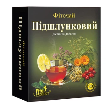 Фіточай "Підшлунковий" 20 ф/п FitoProduct, дієтична добавка