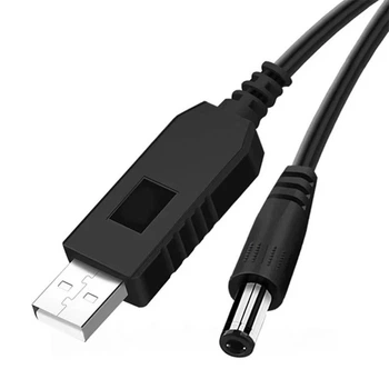 Повышающий USB кабель 5V-9V DC 5.5×2.1 мм для роутера (543)