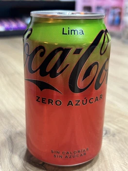 Напій безалкогольгий Coca Coca Zero Lima 0.33 л