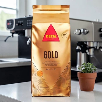 Кофе в зернах Delta Cafes Gold 1 кг