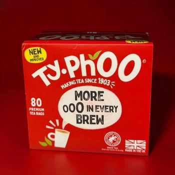 Чорний чай Typhoo Premium Black Tea 80 пакетиків