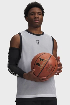 Чоловіча світло-сіра майка UA Hoops 695 Tank Under Armour L 6012824-100