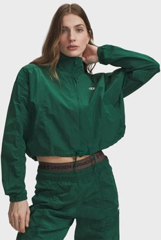 Жіноча зелена вітровка Rival Woven Top Under Armour M 6013565-312