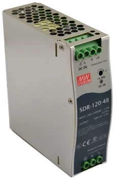 Імпульсний блок живлення на DIN-рейку Pulsar SDR-120-48 (5901643198503)