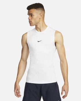 Компресійна Майка Nike Pro Men's Dri-FIT Tight Sleeveless(FB7914-100) XXL Білий
