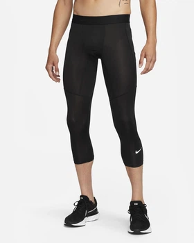 Компресійні Штани Nike Pro Men's Dri-FIT 3/4 Length Tights(FB7950-010) S Чорний