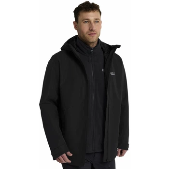 Куртка 3 в 1 STONETRAIL 3IN1 JKT M Jack Wolfskin A66291_6000 50-52 Чорний (4064886728836)