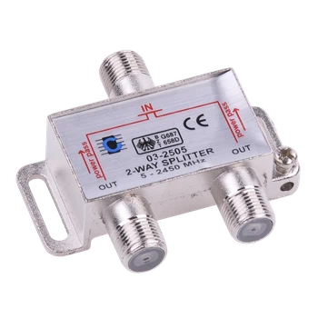 Розподільник сигналу 2-way 5-2450MHz Cabletech (ZLA0635)
