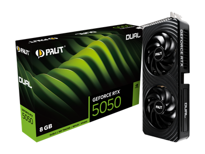 Відеокарта Palit GeForce RTX5050 DUAL 8G