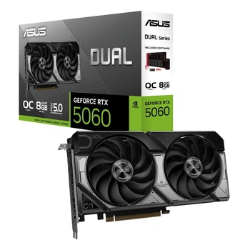 Відеокарта ASUS GeForce RTX5060 DUAL O8G (90YV0N12-M0NA00)