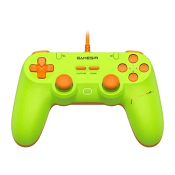 Gamepad przewodowy GameSir Tegenaria Lite MenaRD Edition do Xbox PC Switch Android iOS zielony (6936685224032)