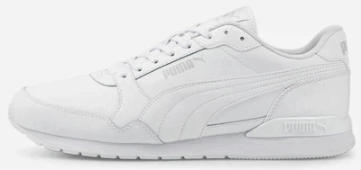 Мужские кроссовки Puma ST Runner V3 White/White/Gray Violet р. 12/46/30см