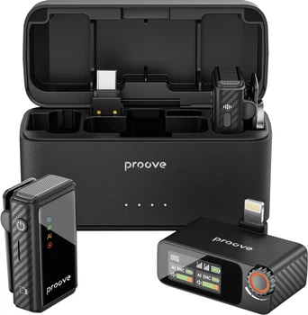 Беспроводной петличный микрофон Proove Forum Pro Black (680770001)