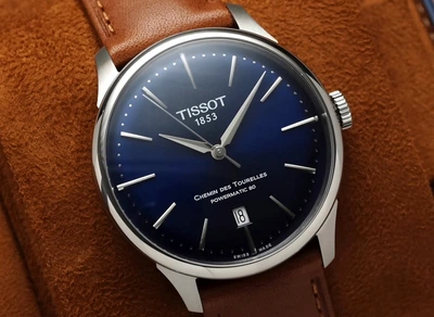 Часы мужские Tissot Chemin des Tourelles T139.807.16.041.00 Powermatic 80 39 мм Sapphire Nivachron Swiss Made