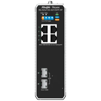 Коммутатор 6 портов управляемый Ruijie Reyee RG-NIS2100-4GT2SFP-HP PoE++