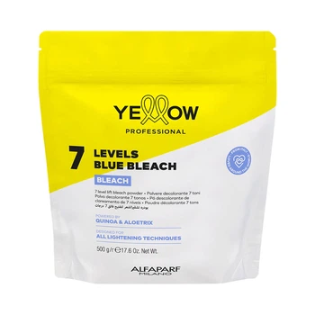Пудра для знебарвлення волосся до 7 тонів Bleach Yellow 500 г