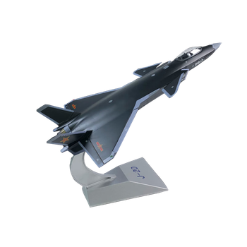 Модель самолета Feiyun J-20 из сплава, коллекционная фигурка истребителя