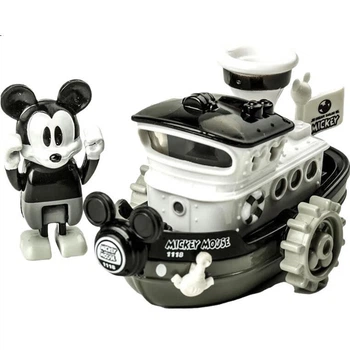 Модель легкосплавного автомобіля TAKARA TOMY Disney, дитяча іграшка, круїзний корабель та вітрильник Міккі Мауса, 915546