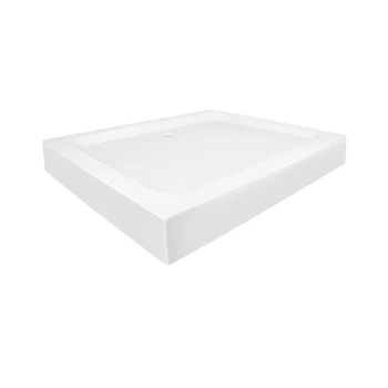 Душовий піддон KAPIELKA ST100x80х14 низький, прямокутний, діаметр зливу 52 мм Lidz