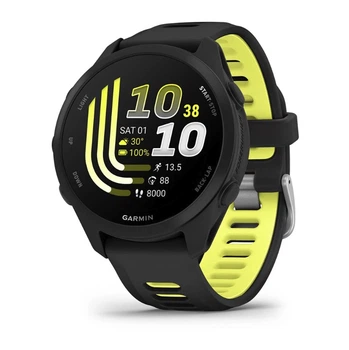 Смарт-годинник Garmin Forerunner 170 Music black з чорно-жовтим силіконовим ремінцем (010-03920-10)