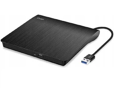 Зовнішній записувальний CD/DVD привід COCOPA BT638 — USB 3.0 дисковод для ноутбука і ПК, портативний DVD-RW