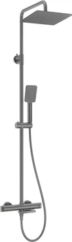 Deszczownica z baterią termostatyczną Deante Therm NAC_D1HT Titanium
