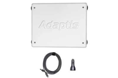 Комплект Adaptis MiniKit для Starlink Mini (Корпус + Кабель Type-C + Автомобільний зарядний пристрій GP-CC160 160W) білий