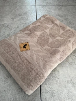 Махровое полотенце сауна 90х180 хлопок 100% L&M Home Textiles мокко
