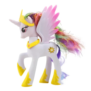 Фігурка My Little Pony принцеса Селеста. Іграшка поні єдиноріг. Фігурка Май Літл Поні принцеса 14 см