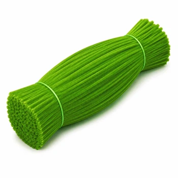 Синельний дріт 100шт яскраво-оливковий 30 см (СП/green/14)