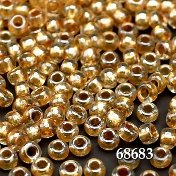 Бісер Preciosa Ornela 68683 золотий 10/0 50 г (68683/50)