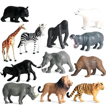 Набір фігурок Дикі тварини 12 шт. Wild Animals