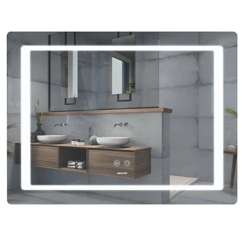 Дзеркало для ванної кімнати Mixxus Style MR13-80x60-REVERSE 800x600 прямокутне, з LED-підсвічуванням та антизапотіванням (MI6666)