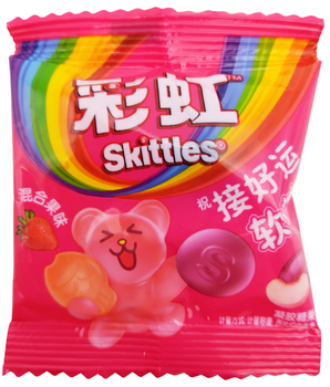 Жевательные конфеты Skittles с фруктовым вкусом 10 г