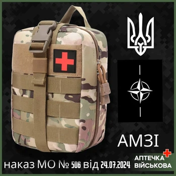 Аптечка индивидуальная АМЗИ по приказу МО № 506 от 24.07.2024 (С1Ч)