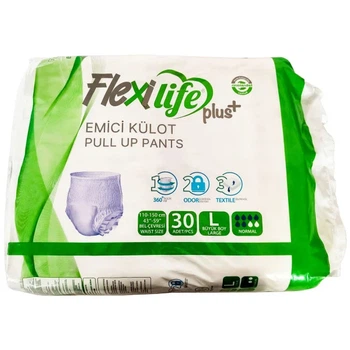 Подгузники-трусы размер L №30 для взрослых Flexi Life Plus