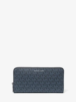 Мужской кошелёк MICHAEL MICHAEL KORS Cooper Logo Zip-Around Wallet ADMRL / PLBLUE 36U9MCRE3B (120908)