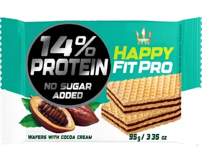 Вафли Flis Happy Fit Pro Cocoa No Sugar Added 95г