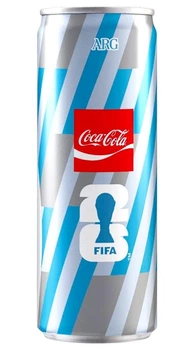 Газированный напиток Coca-Cola FIFA World Cup ARG Original Taste 330мл
